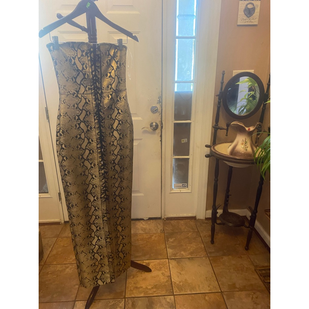 Women's Cube 57 Boutique Snake Print dress Dress M